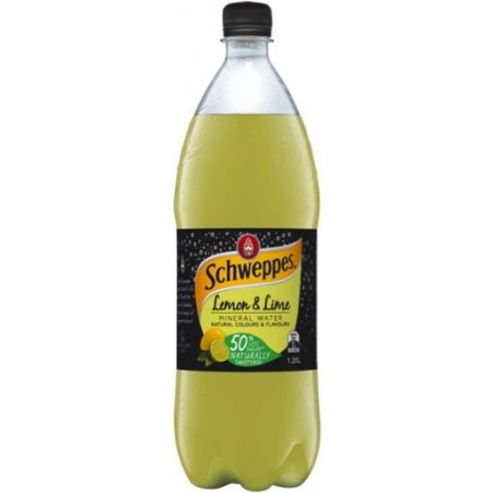 LEMON and LIME MINERAL WATER 1.25L