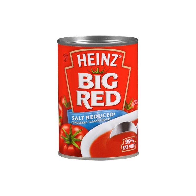 SOUP BIG RED TOMATO SALT REDUCED 420GM SOUP BIG RED TOMATO SALT REDUCED 420GM