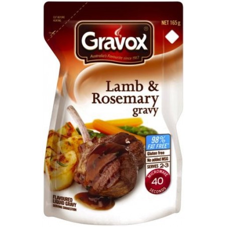GRAVY LIQUID LAMB AND ROSEMARY 165GM