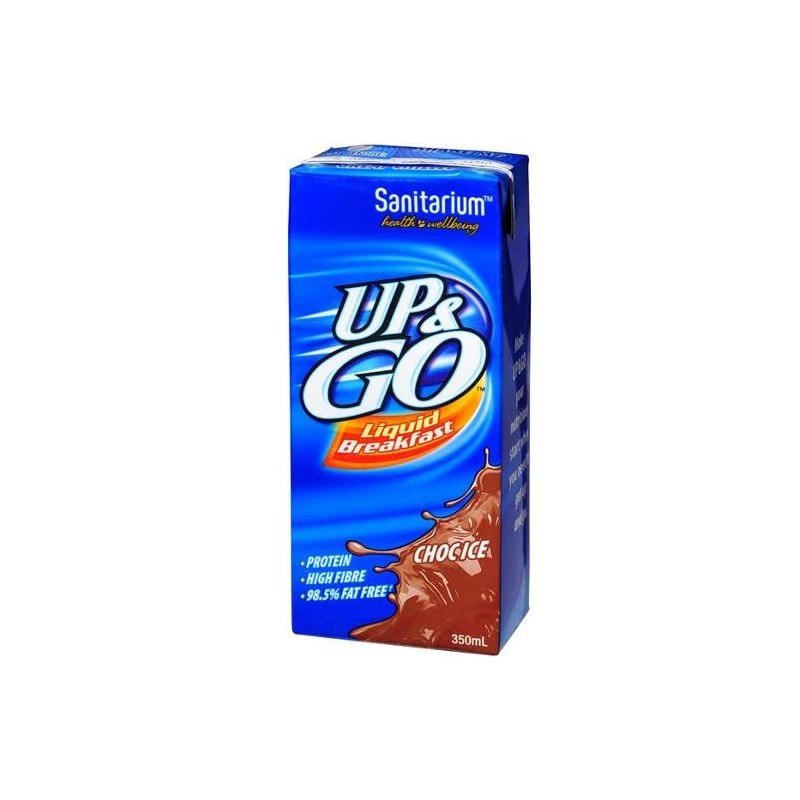 CHOCOLATE ICE UPandGO LIQUID BREAKFAST 350ML CHOCOLATE ICE UPandGO LIQUID BREAKFAST 350ML