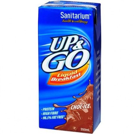 CHOCOLATE ICE UPandGO LIQUID BREAKFAST 350ML