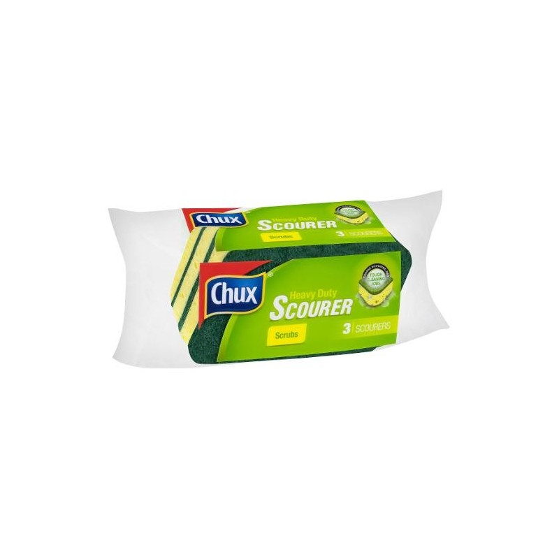 SCOURER HEAVY DUTY FOAM 3PK SCOURER HEAVY DUTY FOAM 3PK