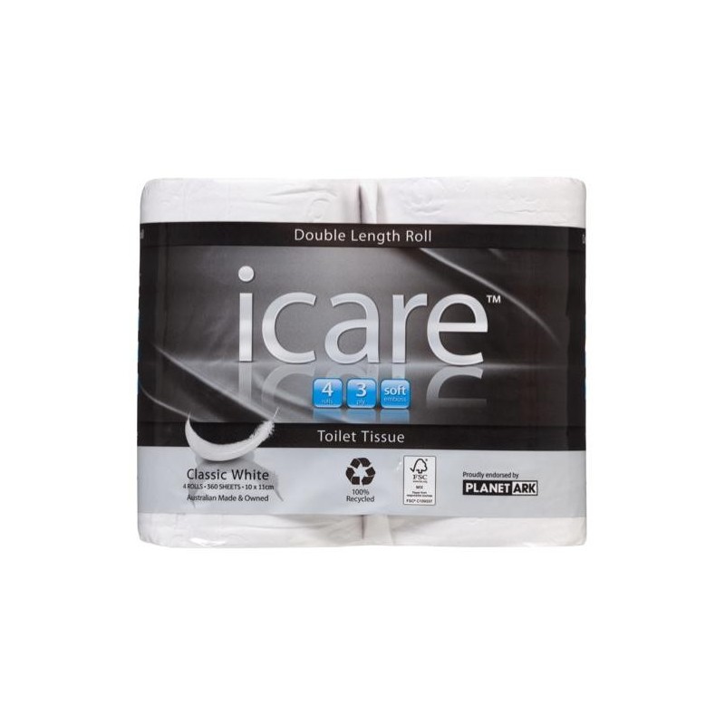 I-CARE WHT DOUBLE LNGHT 3PL4PK I-CARE WHT DOUBLE LNGHT 3PL4PK