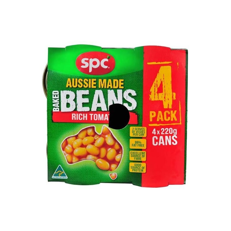BAKED BEANS 4 PACK 220G BAKED BEANS 4 PACK 220G