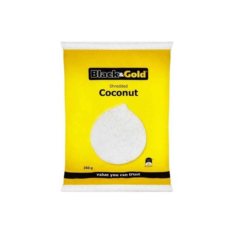SHREDDED COCONUT 250G SHREDDED COCONUT 250G