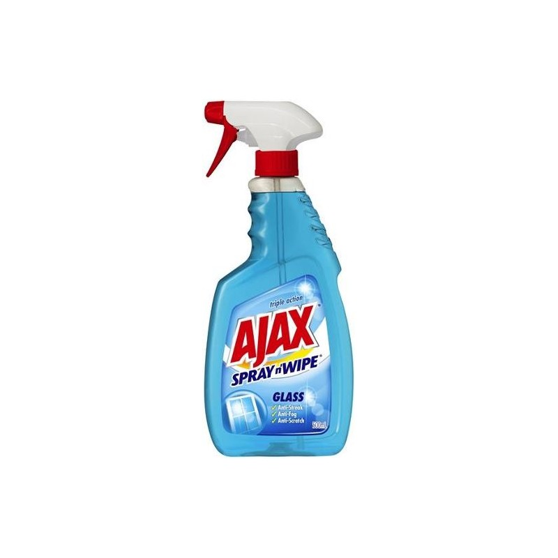 SPRAY N WIPE GLASS TRIGGER 500ML SPRAY N WIPE GLASS TRIGGER 500ML