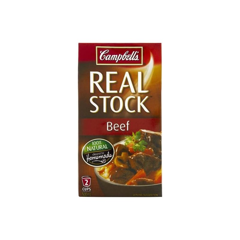 REAL STOCK BEEF 500ML REAL STOCK BEEF 500ML