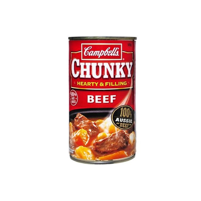 CHUNKY SOUP BEEF 505GM CHUNKY SOUP BEEF 505GM