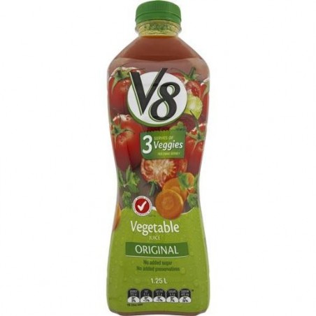 V8 JUICE VEGETABLE ORIGINAL 1.25L