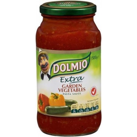 PASTA SAUCE GARDEN VEGETABLES 500GM