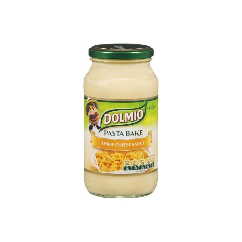PASTA BAKE THREE CHEESE 490GM PASTA BAKE THREE CHEESE 490GM