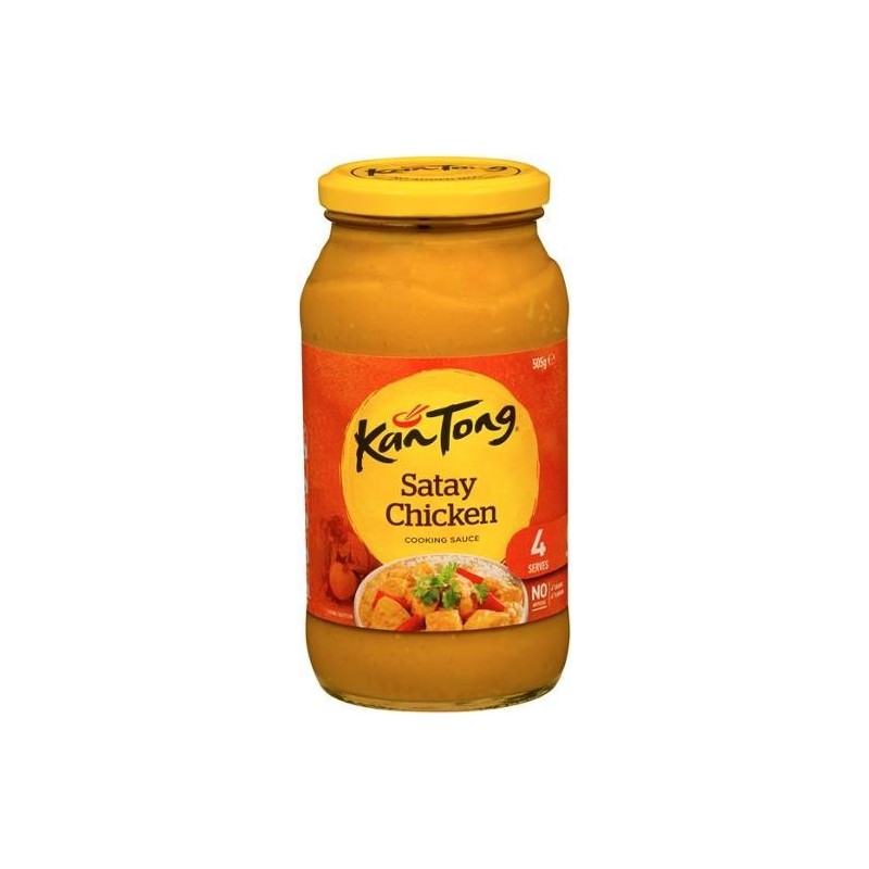SATAY CHICKEN COOKING SAUCE 4 SERVE 505GM SATAY CHICKEN COOKING SAUCE 4 SERVE 505GM