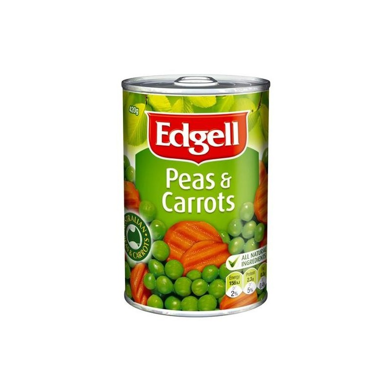PEAS and CARROTS 420GM PEAS and CARROTS 420GM