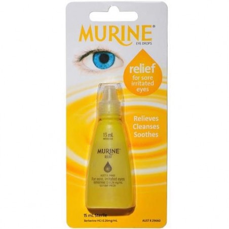 MURINE EYE DROPS-RELIEF 15ML
