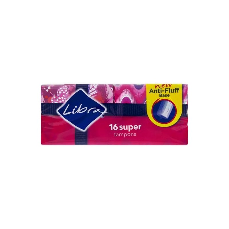 LIBRA TAMPONS SUPER 16S LIBRA TAMPONS SUPER 16S