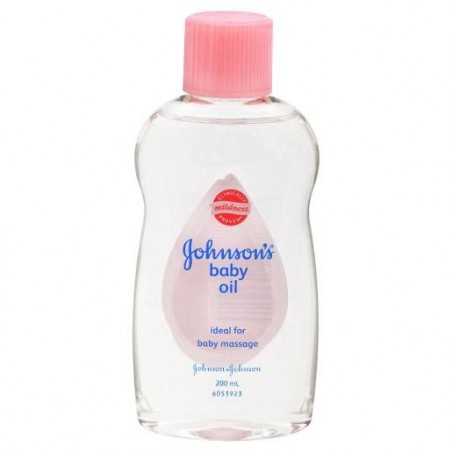 J&J BABY OIL PLASTIC 200ML