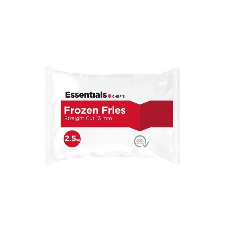 STRAIGHT CUT FRIES 13MM 2.5KG STRAIGHT CUT FRIES 13MM 2.5KG