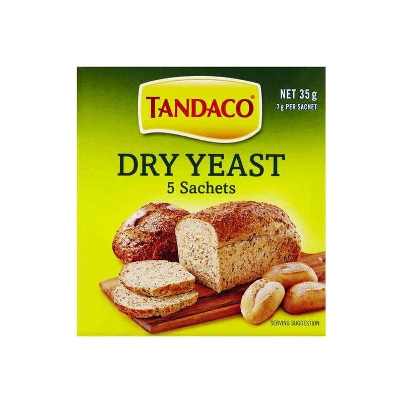 TANDACO DRY YEAST SACHETS 5PK TANDACO DRY YEAST SACHETS 5PK