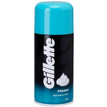 GILL SHAVE CRM FOAMY SENS250GM