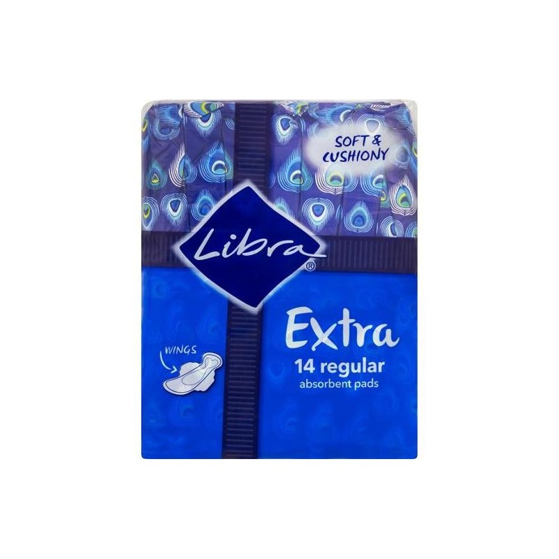 LIBRA PADS EXTRA WING REG 14S LIBRA PADS EXTRA WING REG 14S
