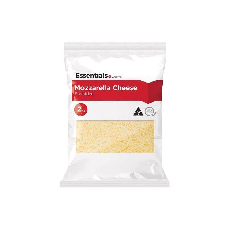 SHREDDED MOZZARELLA CHEESE 2KG SHREDDED MOZZARELLA CHEESE 2KG