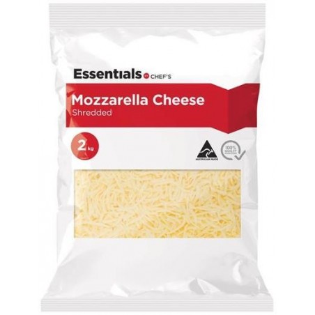 SHREDDED MOZZARELLA CHEESE 2KG