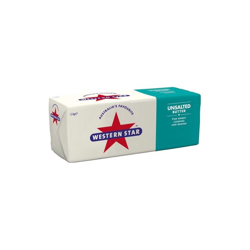 UNSALTED BUTTER 1.5KG UNSALTED BUTTER 1.5KG