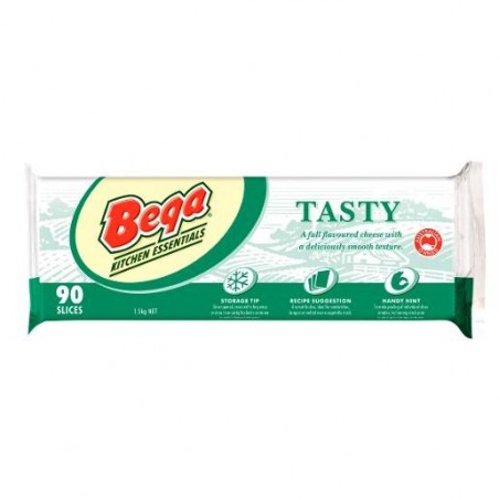 CHEESE NATURAL TASTY SLICES 1.5KG