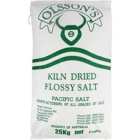 DRIED FLOSSY PACIFIC SALT 25KG