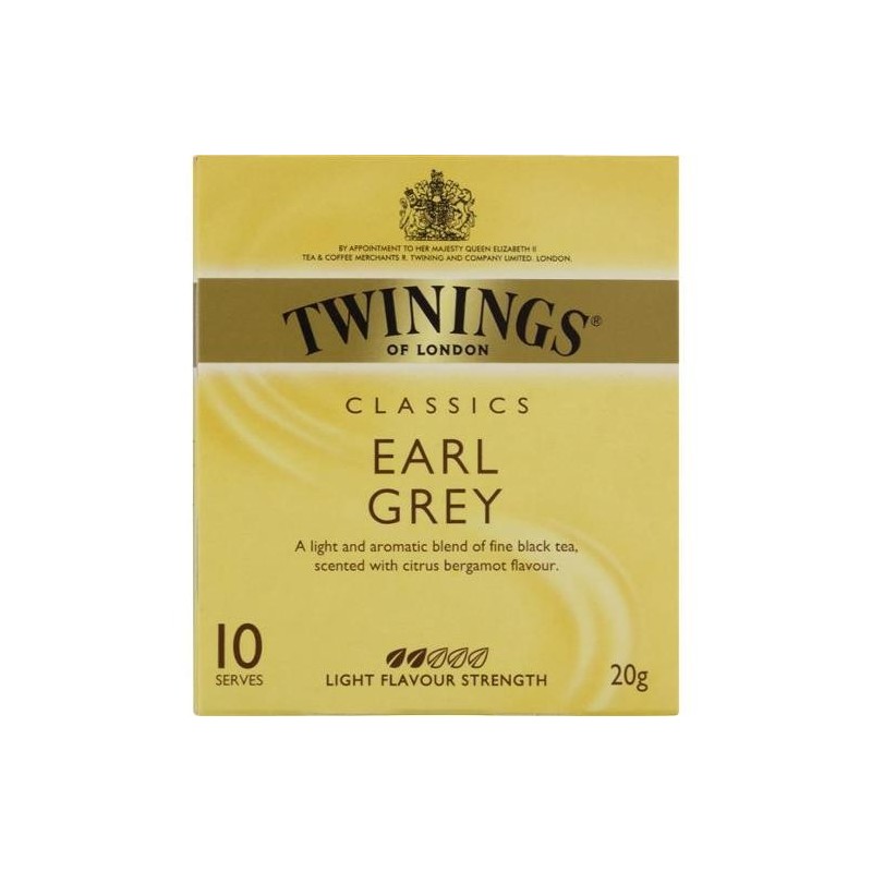 EARL GREY CLASSICS TEABAGS 10S EARL GREY CLASSICS TEABAGS 10S