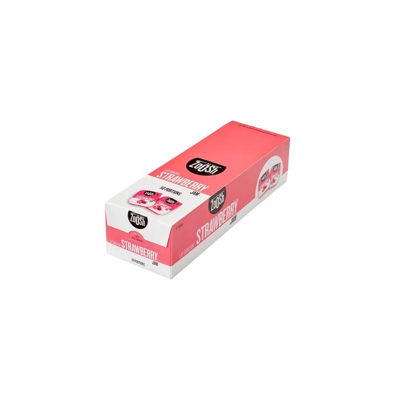 JAM STRAWBERRY PORTIONS 50X13.6 JAM STRAWBERRY PORTIONS 50X13.6