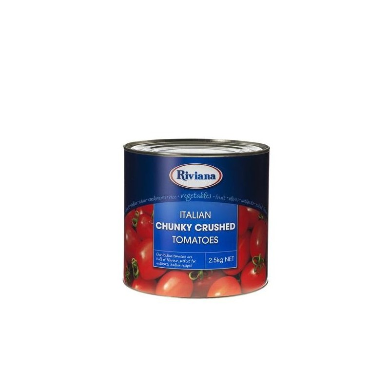 CHUNKY CRUSHED TOMATOES 2.5KG CHUNKY CRUSHED TOMATOES 2.5KG