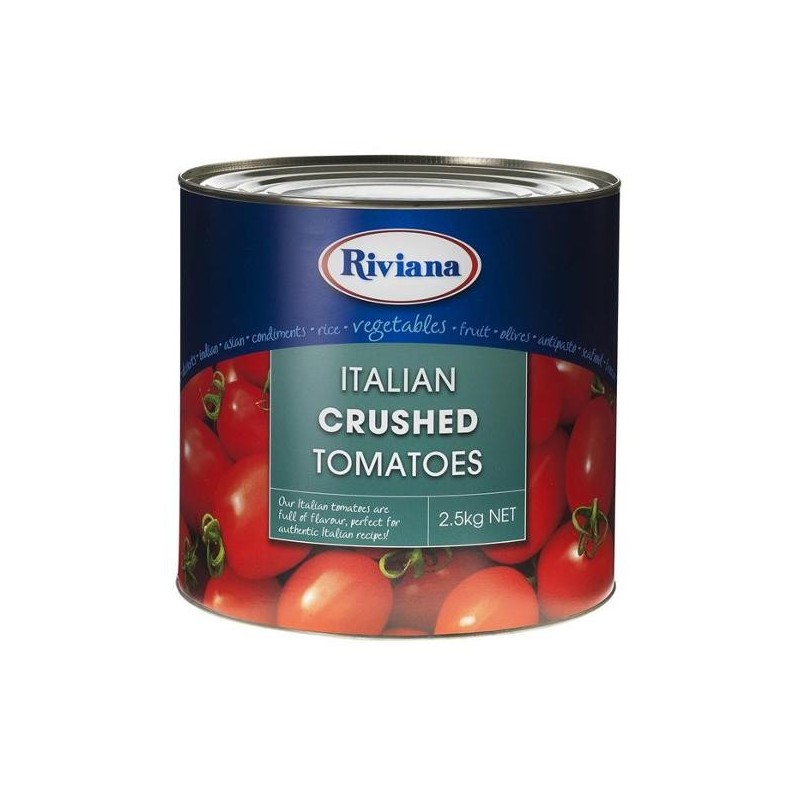 ITALIAN CRUSHED TOMATOES 2.5KG ITALIAN CRUSHED TOMATOES 2.5KG