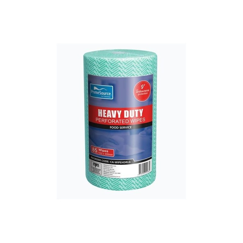 WIPES HEAVY DUTY PERFORATED ON A ROLL GREEN 85S WIPES HEAVY DUTY PERFORATED ON A ROLL GREEN 85S