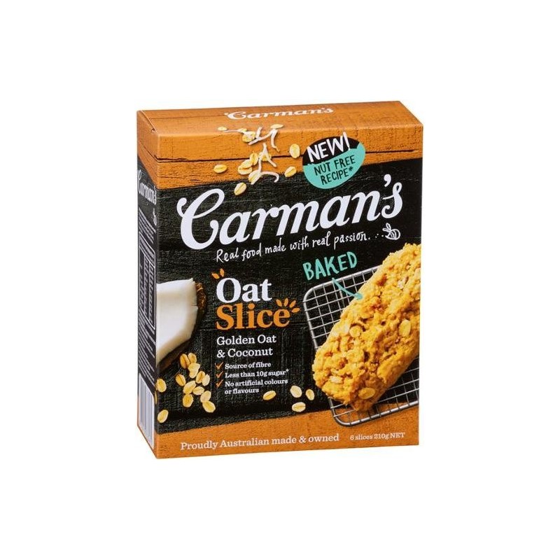 GOLDEN OAT & COCONUT OAT SLICE 210GM GOLDEN OAT & COCONUT OAT SLICE 210GM