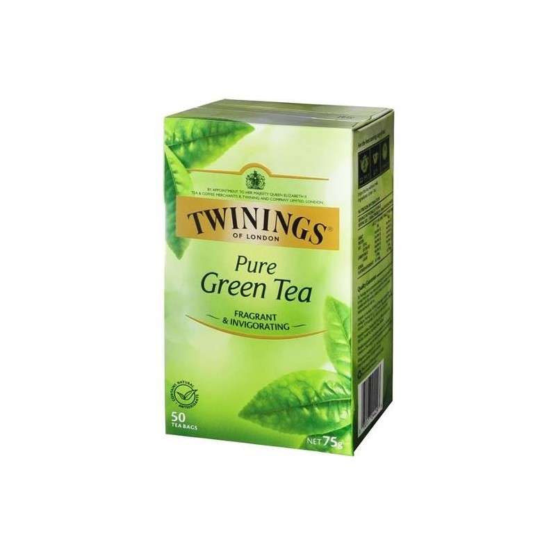 LONDON PURE GREEN TEA TEA BAGS 50S LONDON PURE GREEN TEA TEA BAGS 50S