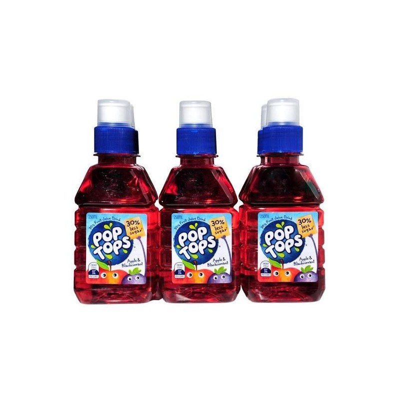 APPLE AND BLACKCURRENT JUICE 6 PACK 250ML APPLE AND BLACKCURRENT JUICE 6 PACK 250ML