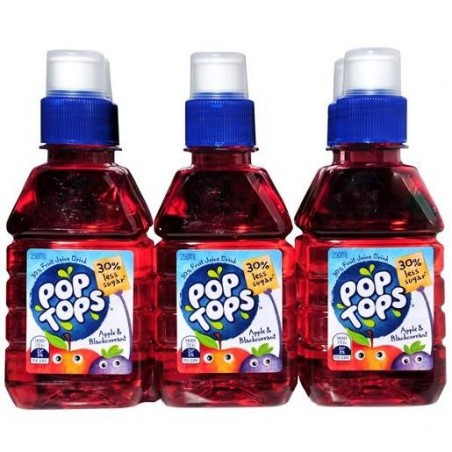 APPLE AND BLACKCURRENT JUICE 6 PACK 250ML