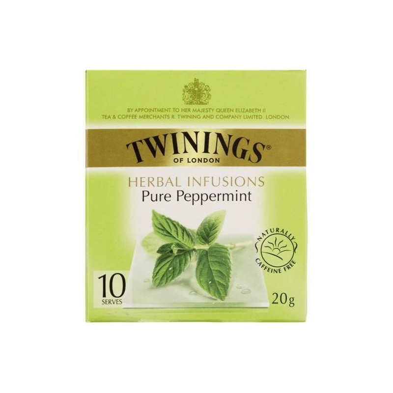 PEPPERMINT INFUSIONS TEABAGS 10S PEPPERMINT INFUSIONS TEABAGS 10S