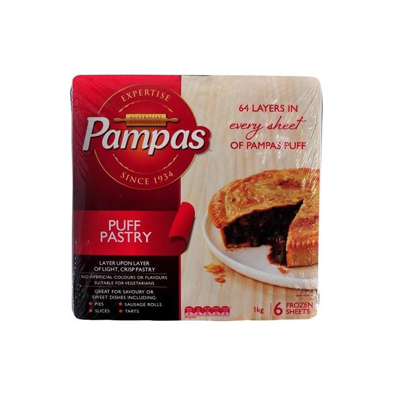 PUFF PASTRY SHEETS 1KG PUFF PASTRY SHEETS 1KG