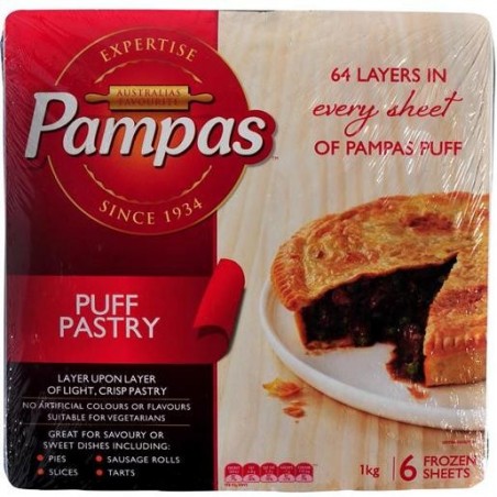 PUFF PASTRY SHEETS 1KG