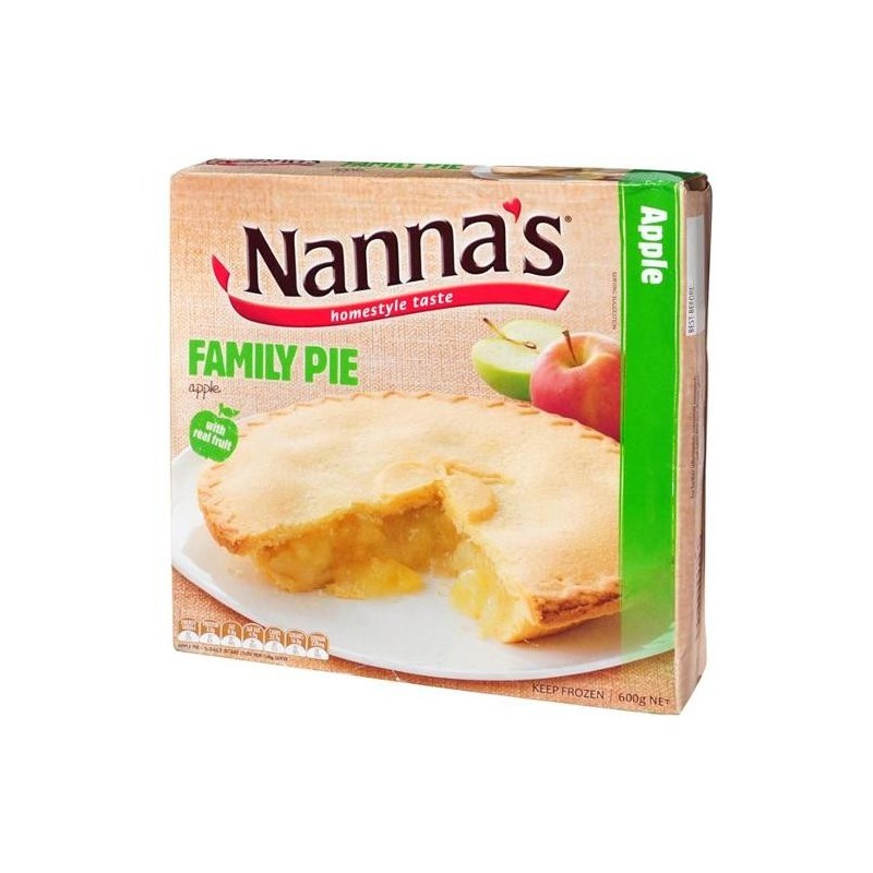 NANNA'S APPLE PIE 600GM NANNA'S APPLE PIE 600GM
