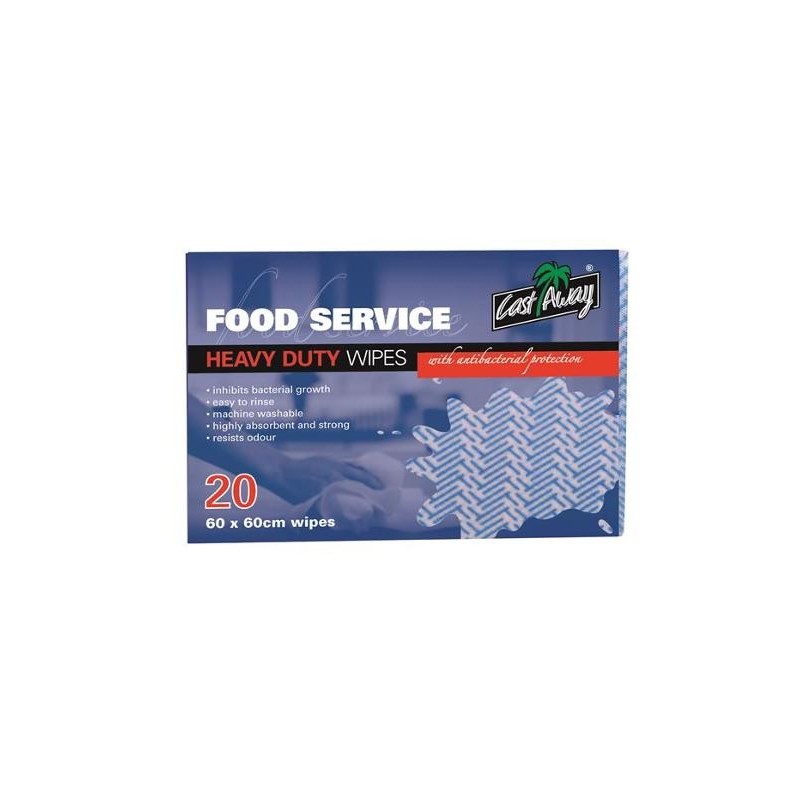 WIPES HEAVY DUTY BLUE 6MM X 6MM 20S WIPES HEAVY DUTY BLUE 6MM X 6MM 20S