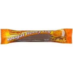 EUROPE NOUGAT HONEY LOG 40GM
