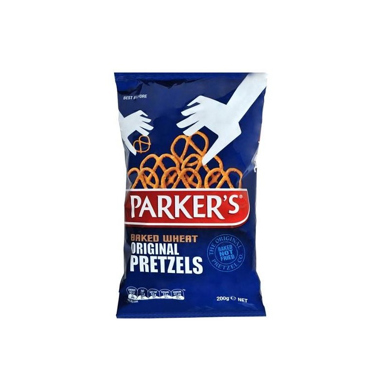 BAKED WHEAT PRETZEL TWISTS 200G BAKED WHEAT PRETZEL TWISTS 200G