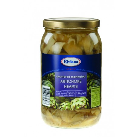RIVIANA ARTICHOKE HEARTS QUARTERS 1.9KG
