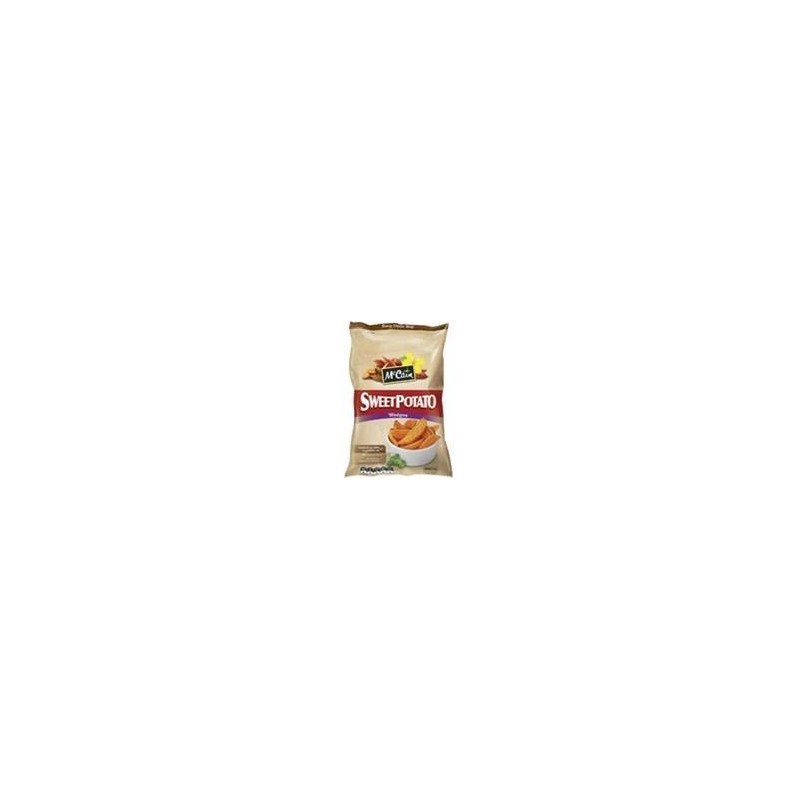 MCCAINS SWEET POTATO WEDGES 1.13KG MCCAINS SWEET POTATO WEDGES 1.13KG