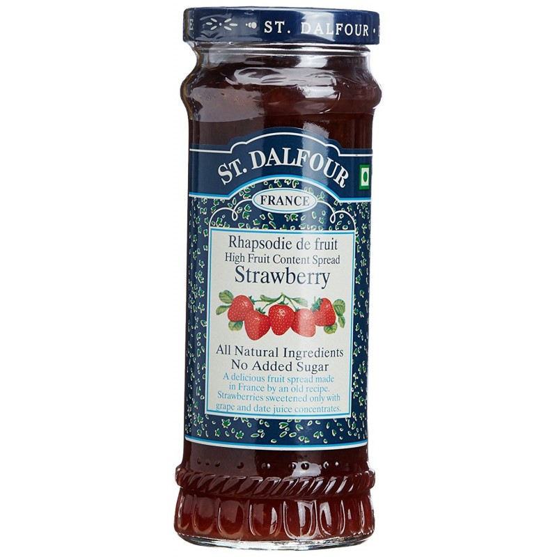 ST. DALFOUR STRAWBERRY JAM 284GM ST. DALFOUR STRAWBERRY JAM 284GM