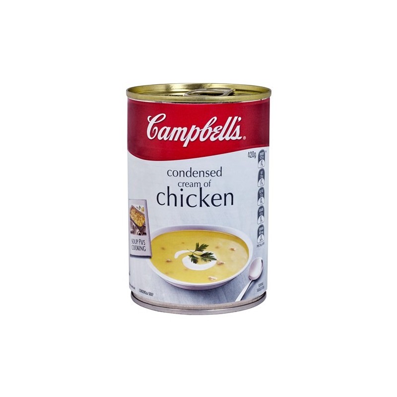 CONDENSED SOUP CREAM OF CHICKEN 420G CONDENSED SOUP CREAM OF CHICKEN 420G