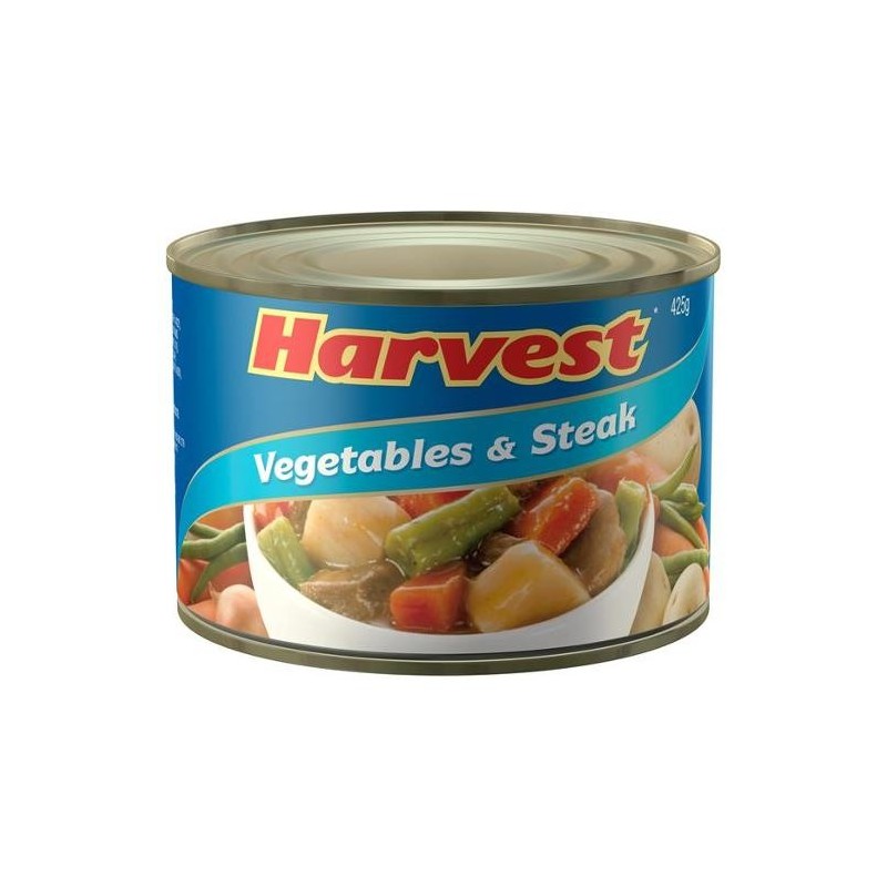 VEGETABLE AND STEAK 425GM VEGETABLE AND STEAK 425GM